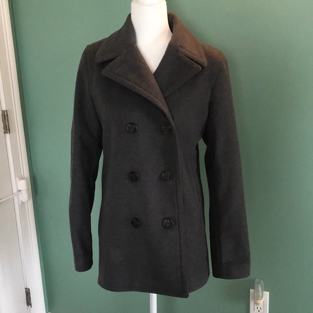Gap gray pea coat
